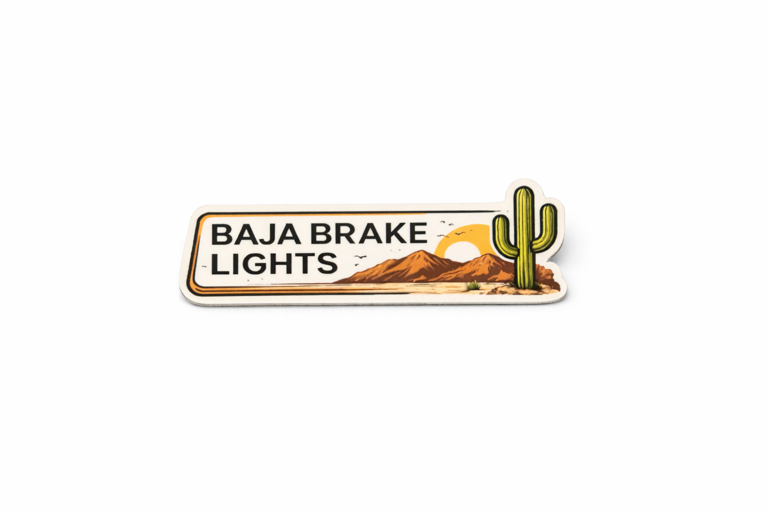 Baja Brake Lights Sticker V2