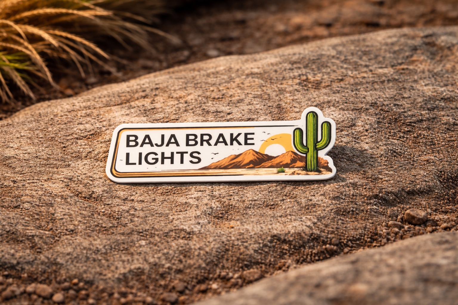 Baja Brake Lights Sticker V2