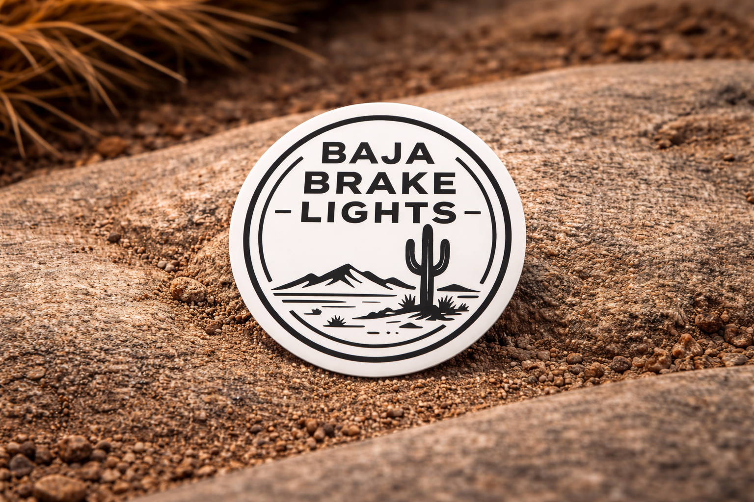 Baja Brake Lights Sticker