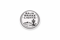 Baja Brake Lights Sticker